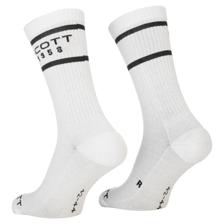 Calze Scott Retro Casual 3 pezzi - Bianco Scott