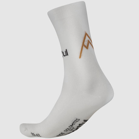 Calze Sportful Ride Dolomites The Peaks - Bianco Sportful