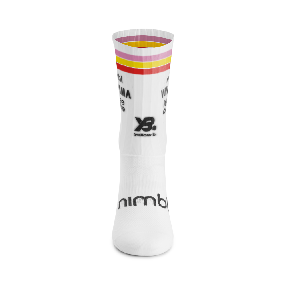 Chaussettes Team Visma Lease a bike 2026 Aero - Giro Trilogy