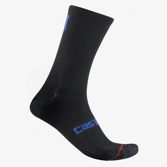 Chaussettes femme Castelli Como 15 Thermal - Noir