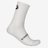 Chaussettes femme Castelli Scorpion Logo 15 Thermal - Blanc