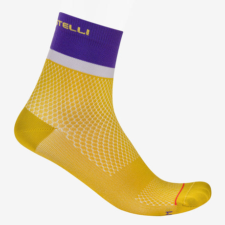 Castelli Tonal Logo 12 frau socken - Gelb