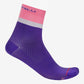 Calze donna Castelli Tonal Logo 12 - Viola