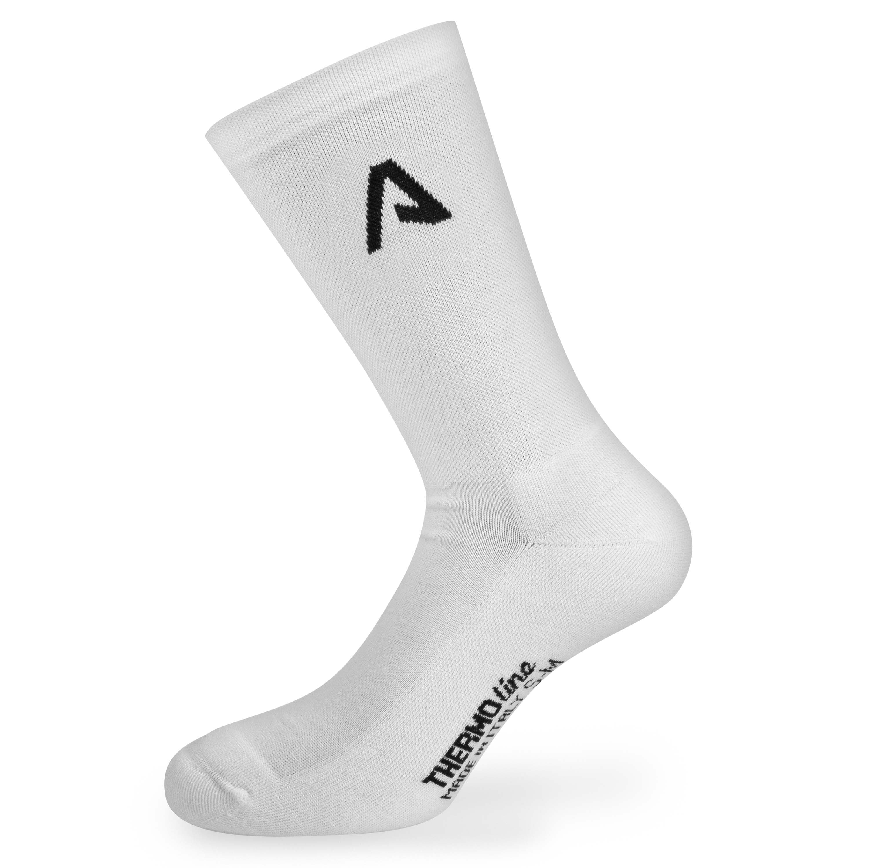 Calze invernali All4cycling Thermolite - Bianco All4cycling