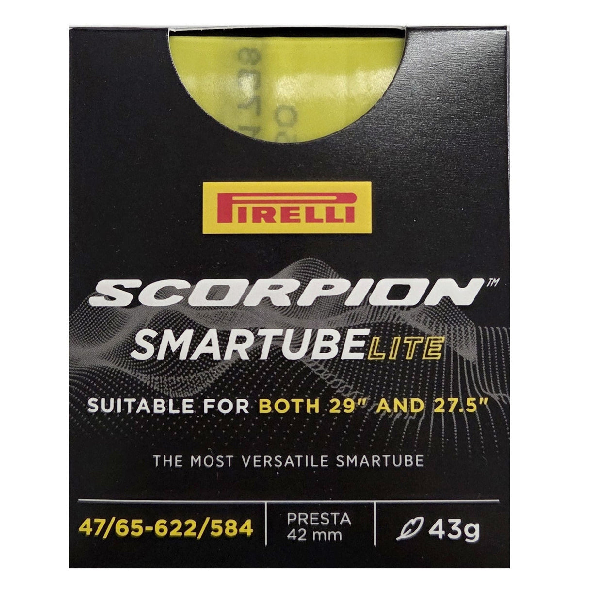 Cámara de aire Pirelli Scorpion Smartube Lite 29/27.5x1.75/2.60 - 42 mm