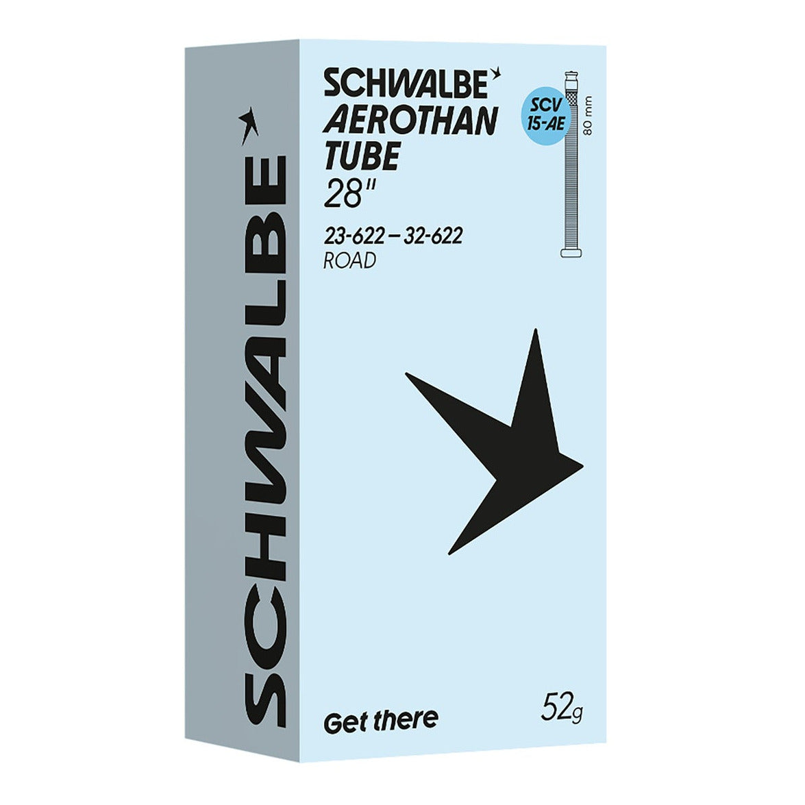 Chambre à air Schwalbe Aerothan Road 700x23-32 Schwalbe