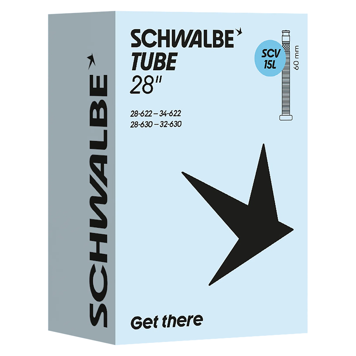 Schwalbe SCV15L 28x28-34 - 60 mm Schlauch