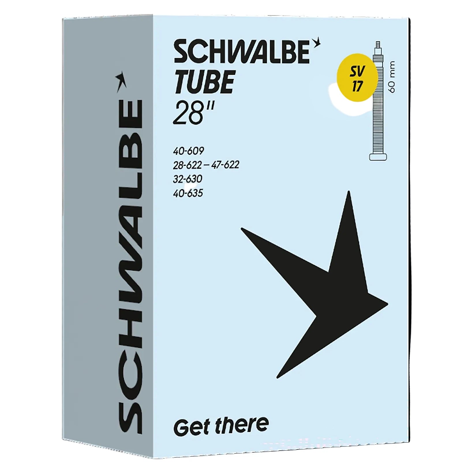 Camera d'aria Schwalbe SV17 28x28-47 Schwalbe
