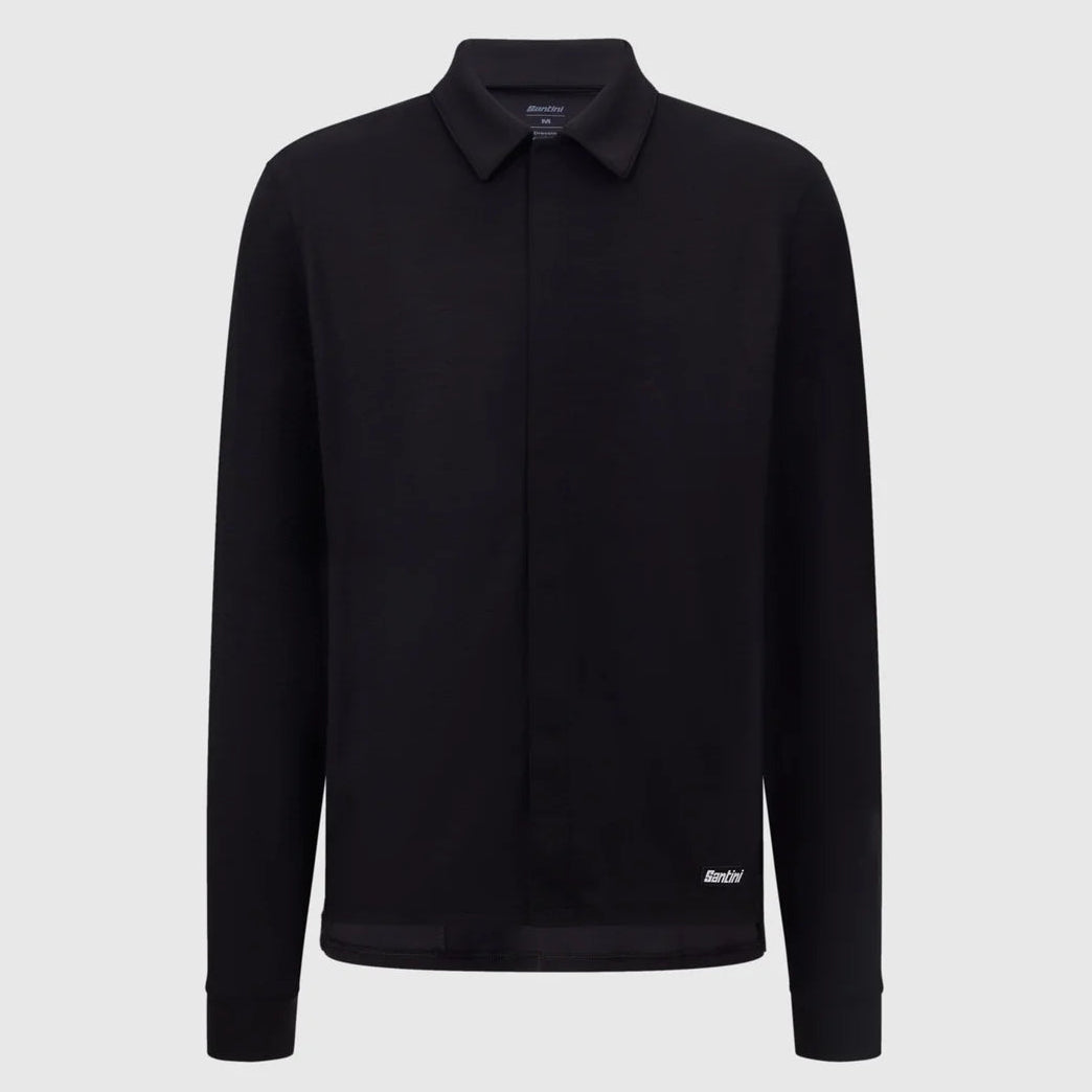 Santini Explorer Wool hemd - Schwarz
