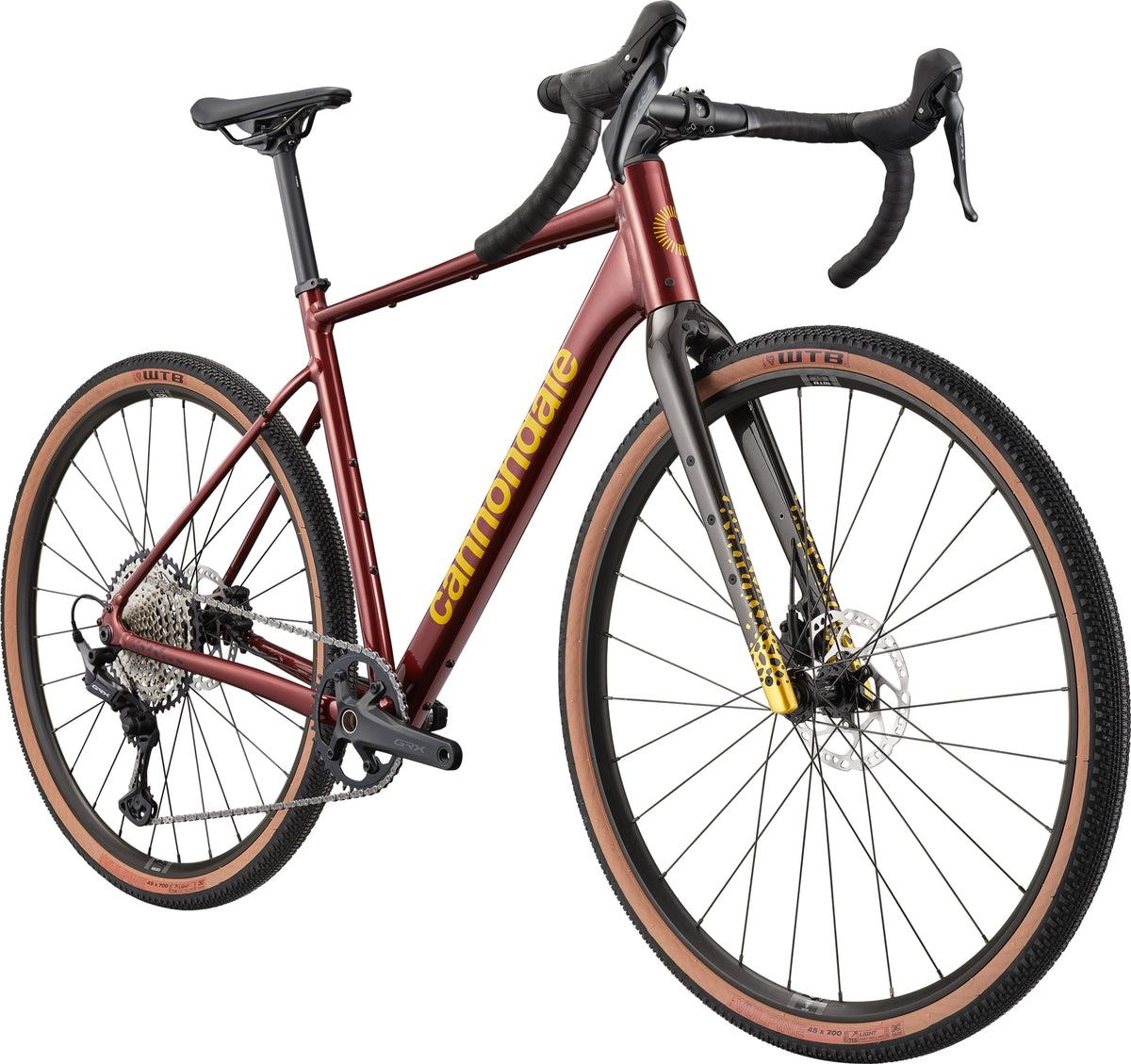 Cannondale Topstone Caad 1 GRX 1x - Wine red Cannondale
