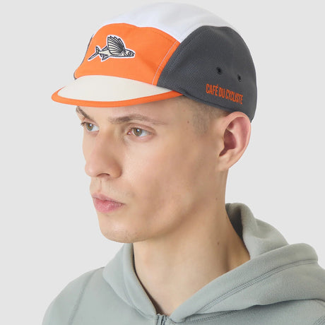 Cafe du Cycliste Gravel cap - Orange