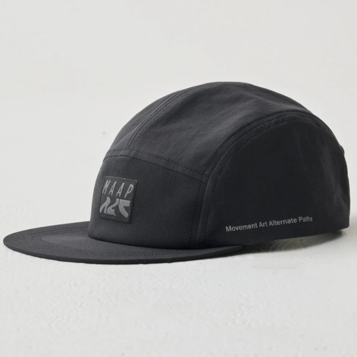 Cappellino Maap Alt_Road 5 Panel - Nero Maap