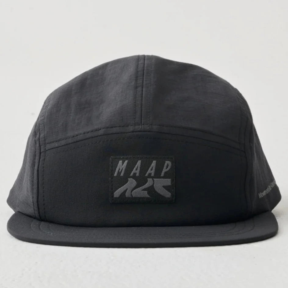 Cappellino Maap Alt_Road 5 Panel - Nero Maap