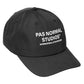 Pas Normal Studios Off-Race Cotton kappe - Schwarz