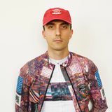 Cappellino Pas Normal Studios T.K.O. Off-Race - Rosso Pas Normal Studios