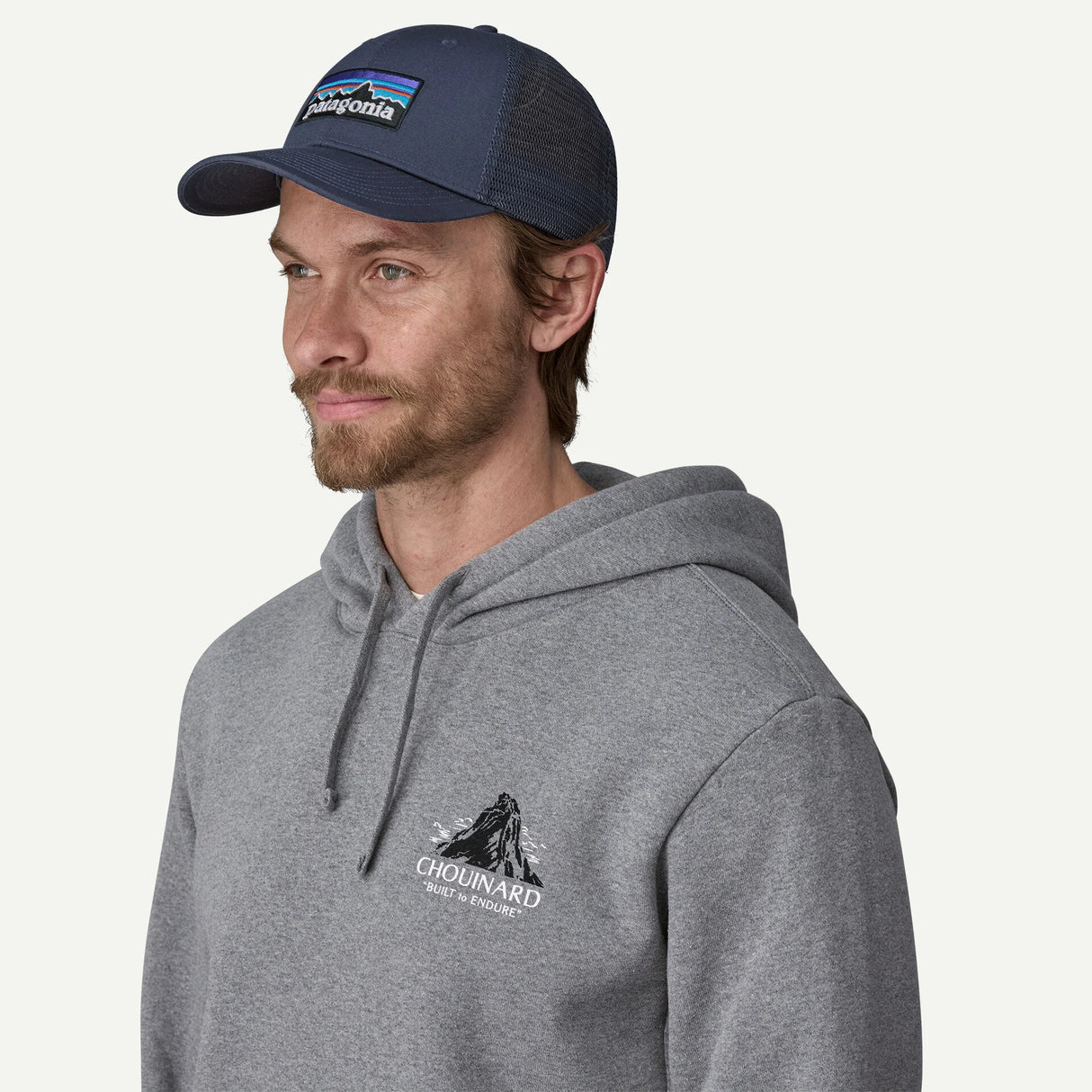 Cappellino Patagonia P-6 Logo LoPro Trucker - Blu Patagonia