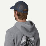 Cappellino Patagonia P-6 Logo LoPro Trucker - Blu Patagonia