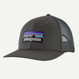 Cappellino Patagonia P-6 Logo Trucker - Grigio Patagonia