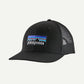 Cappellino Patagonia P-6 Logo Trucker - Nero Patagonia