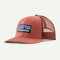 Cappellino Patagonia P-6 Logo Trucker - Rosso