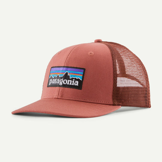 Casquette Patagonia P-6 Logo Trucker - Rouge