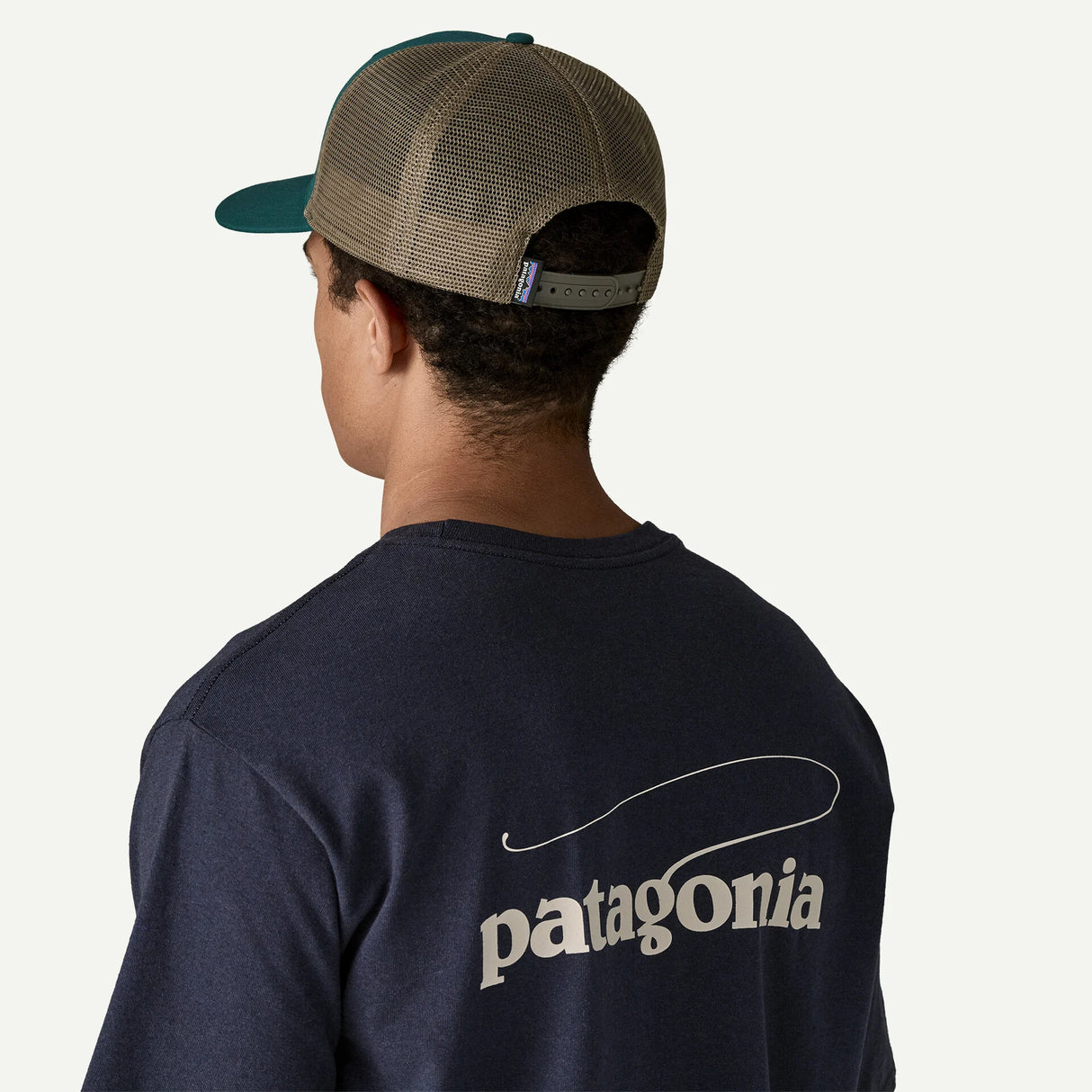 Cappellino Patagonia P-6 Logo Trucker - Verde Patagonia