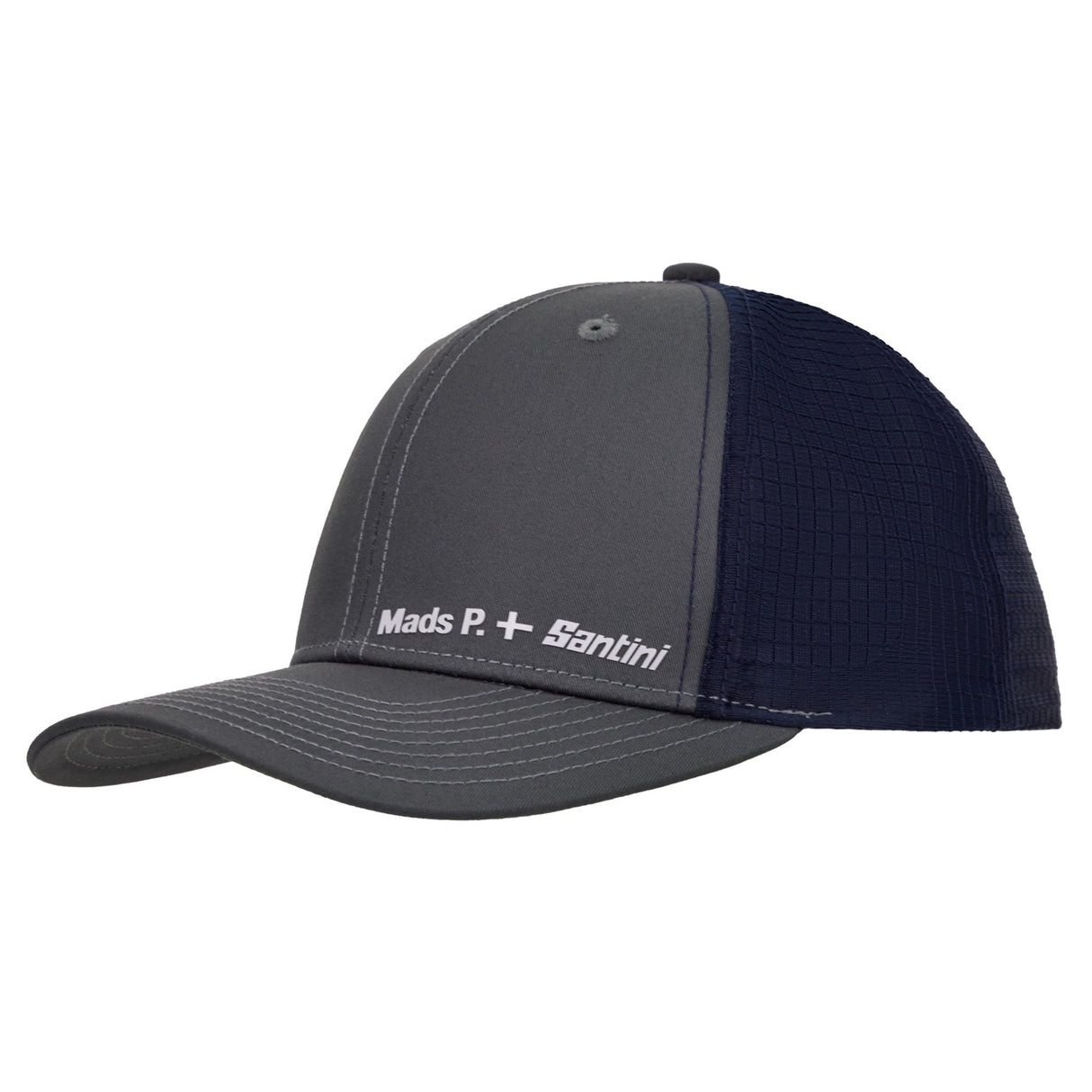 Cappellino Santini Mads Pedersen Momentum Series Baseball - Nero Santini