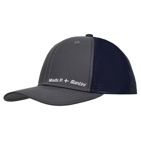 Cappellino Santini Mads Pedersen Momentum Series Baseball - Nero Santini