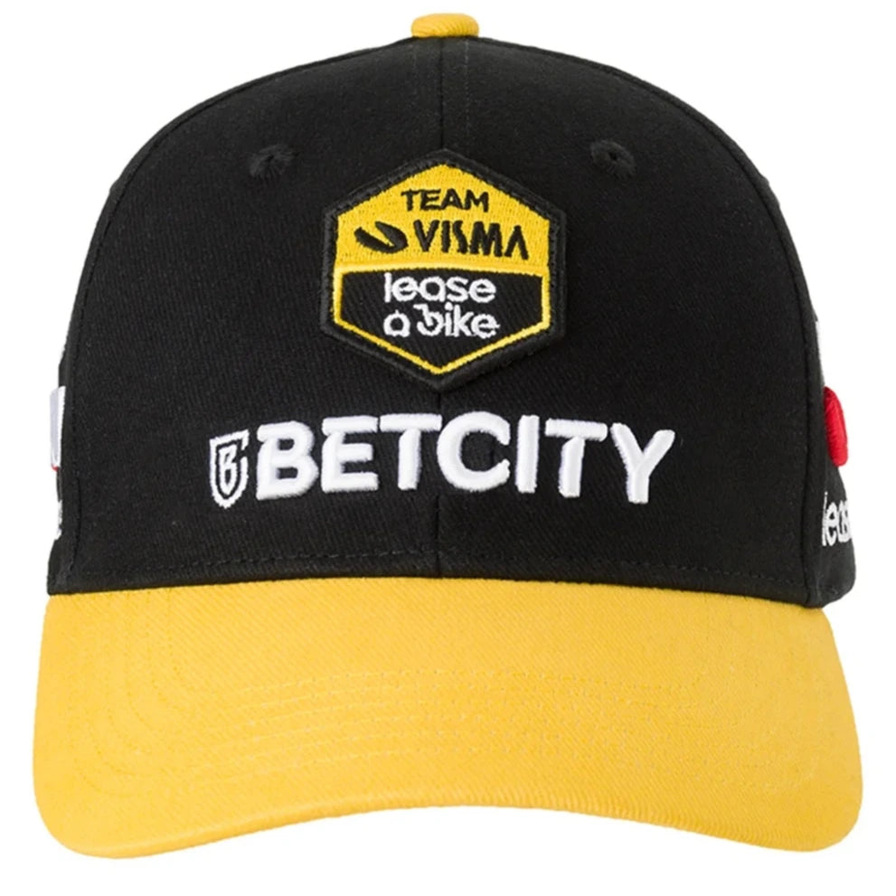 Cappellino Team Visma Lease a bike 2025 Podium - O
