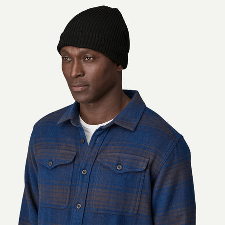 Cappellino invernale Patagonia Fishermans Rolled - Nero Patagonia