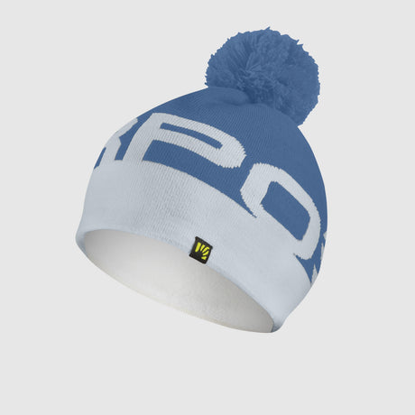Bonnet Karpos Larin Evo Pon Pon - Bleu blanc