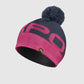 Bonnet Karpos Larin Evo Pon Pon - Bleu fuchsia