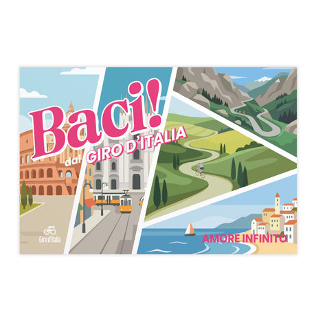 Carte postale Giro d'Italia Paysages italiens