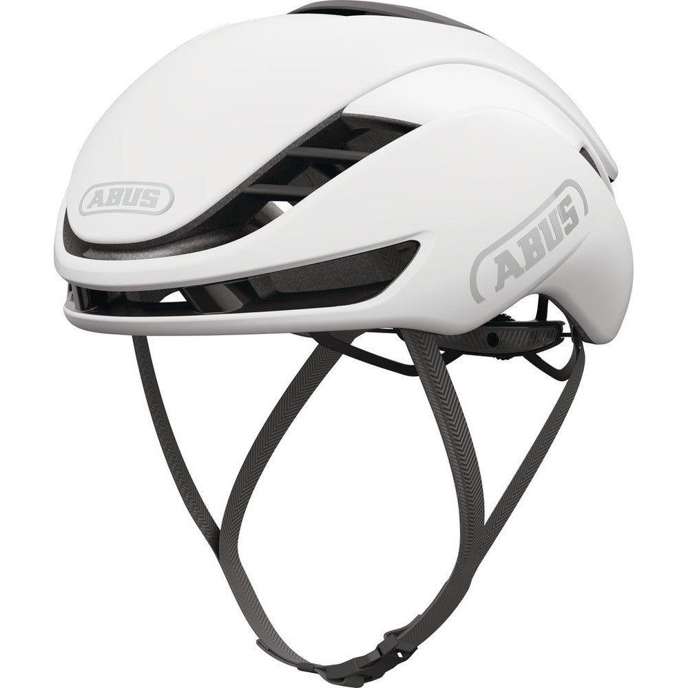 a's bike helmet Abus Gamechanger 2.0 Round Fit Helmet Polar White