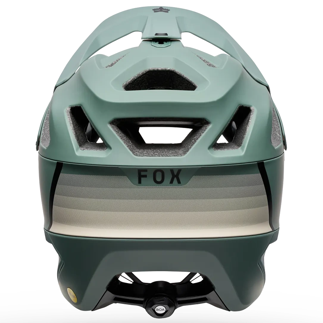 Casco Fox Dropframe Pro Grid - Verde Fox