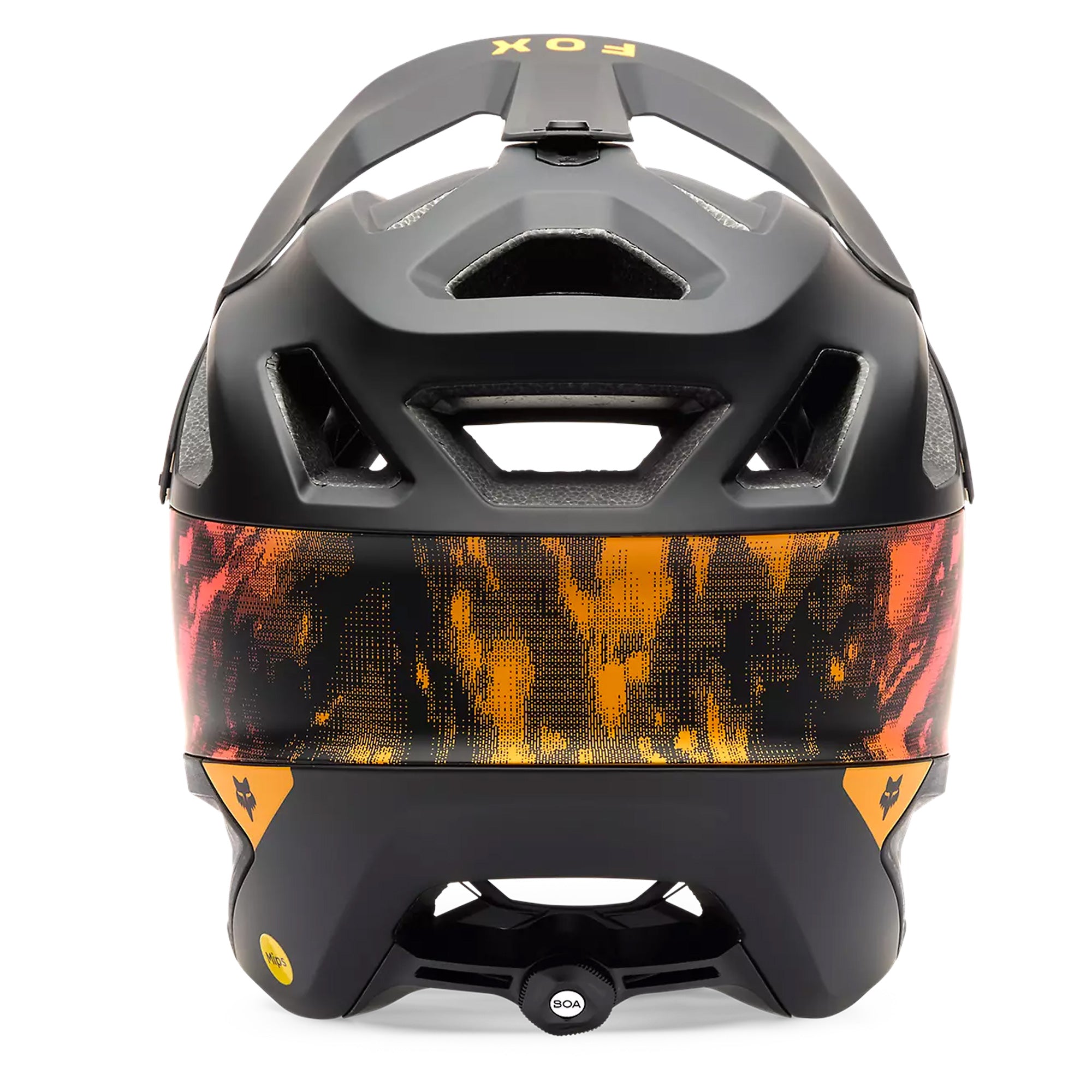Fox racing 31460 104m casque enduro dropframe pro nyf ce orange noir Fox racing 31460 104m casque enduro dropframe pro nyf ce orange noir