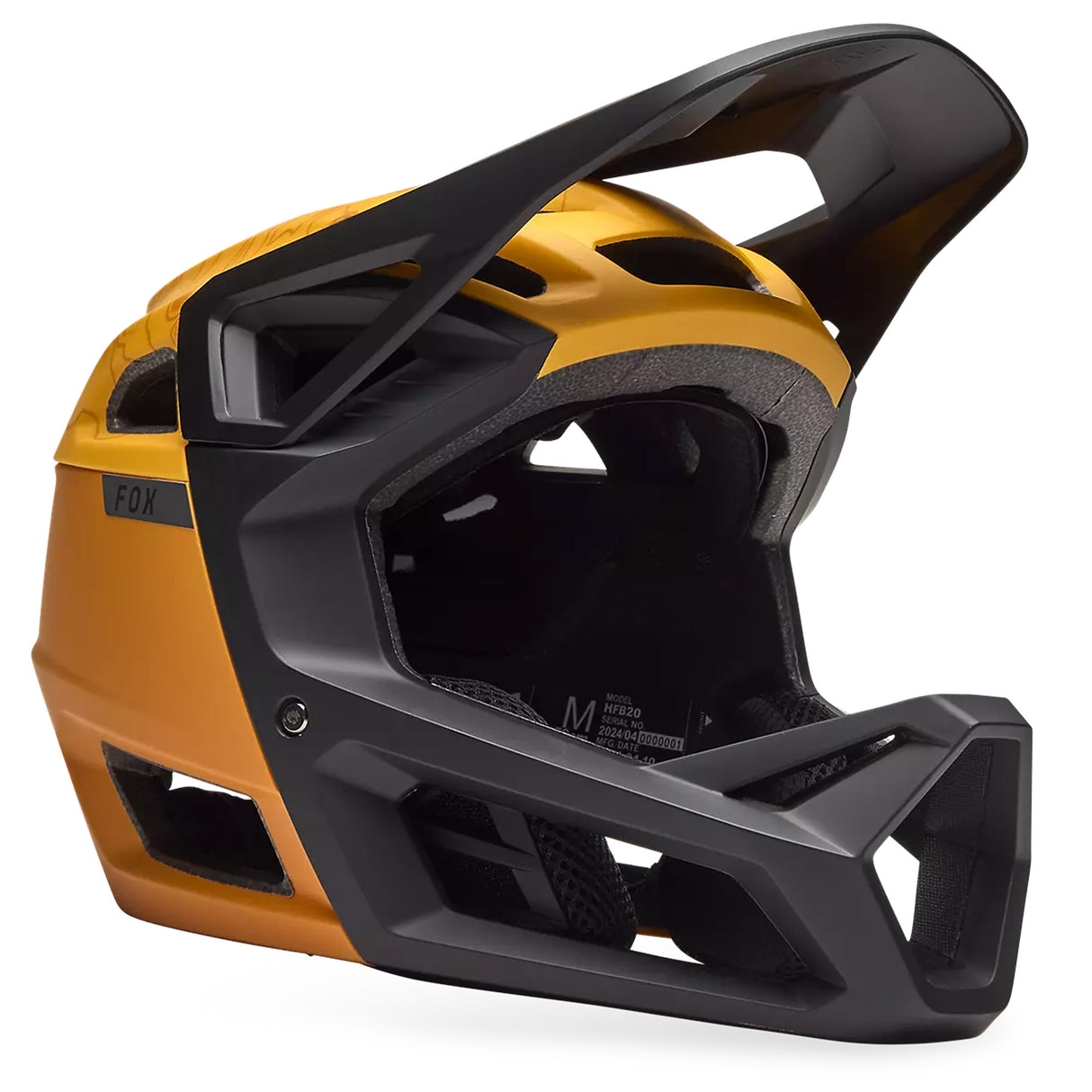 Casco Fox Proframe Frequency - Marrone Fox
