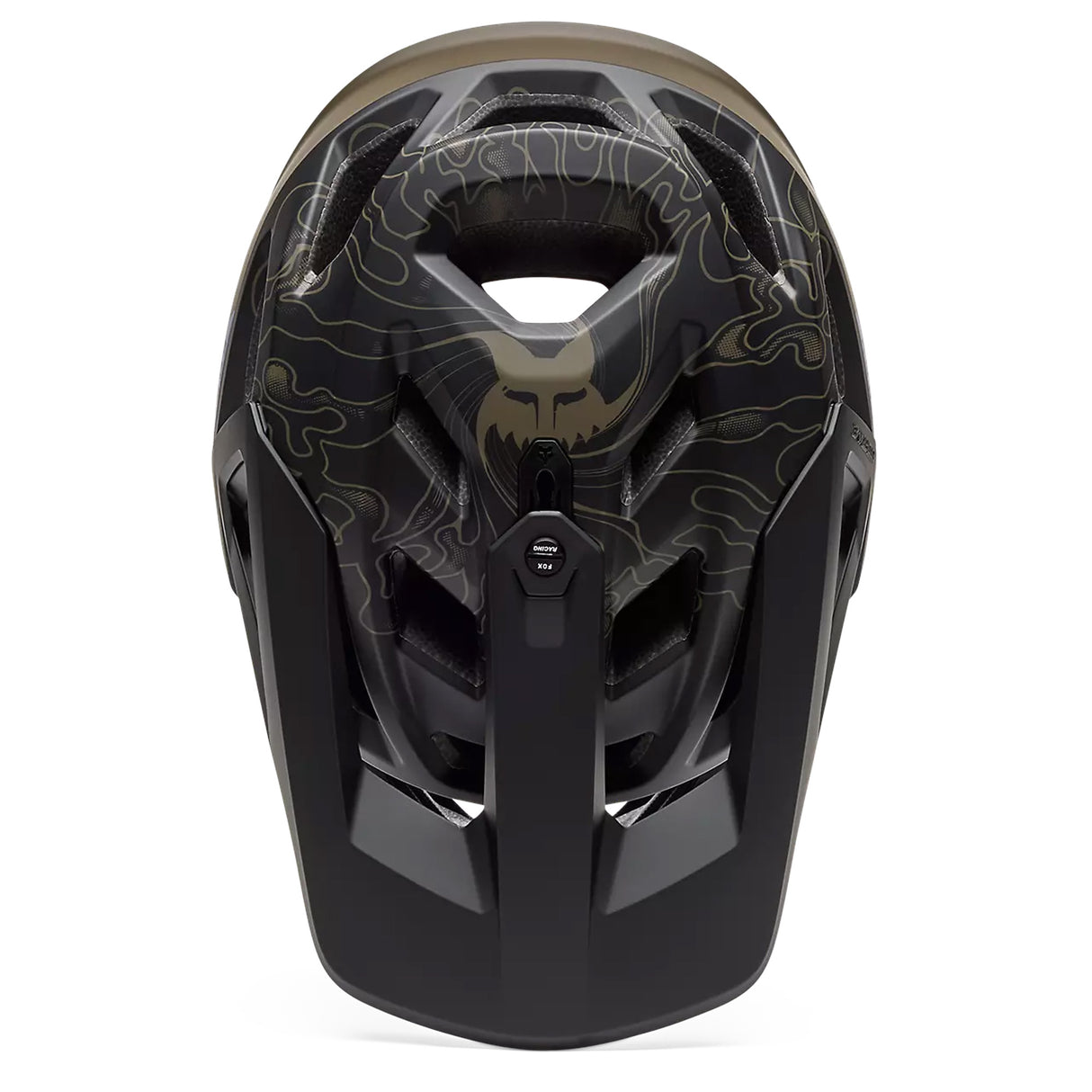 Casco Fox Proframe Frequency - Verde Fox