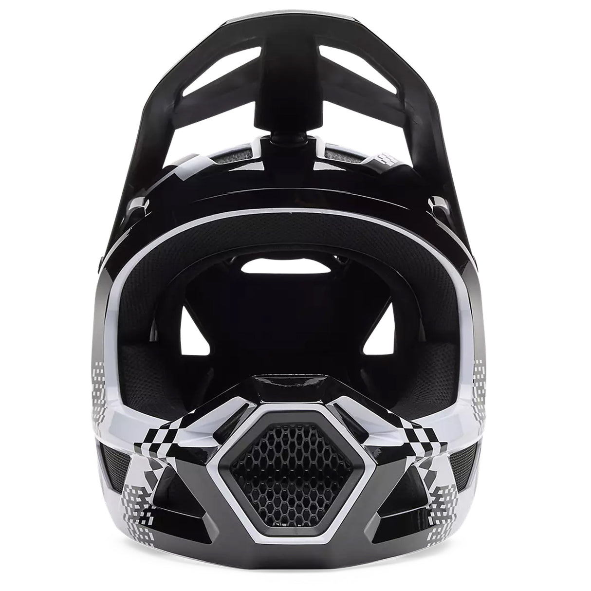 Casco Fox Rampage Digi Image - Bianco nero Fox