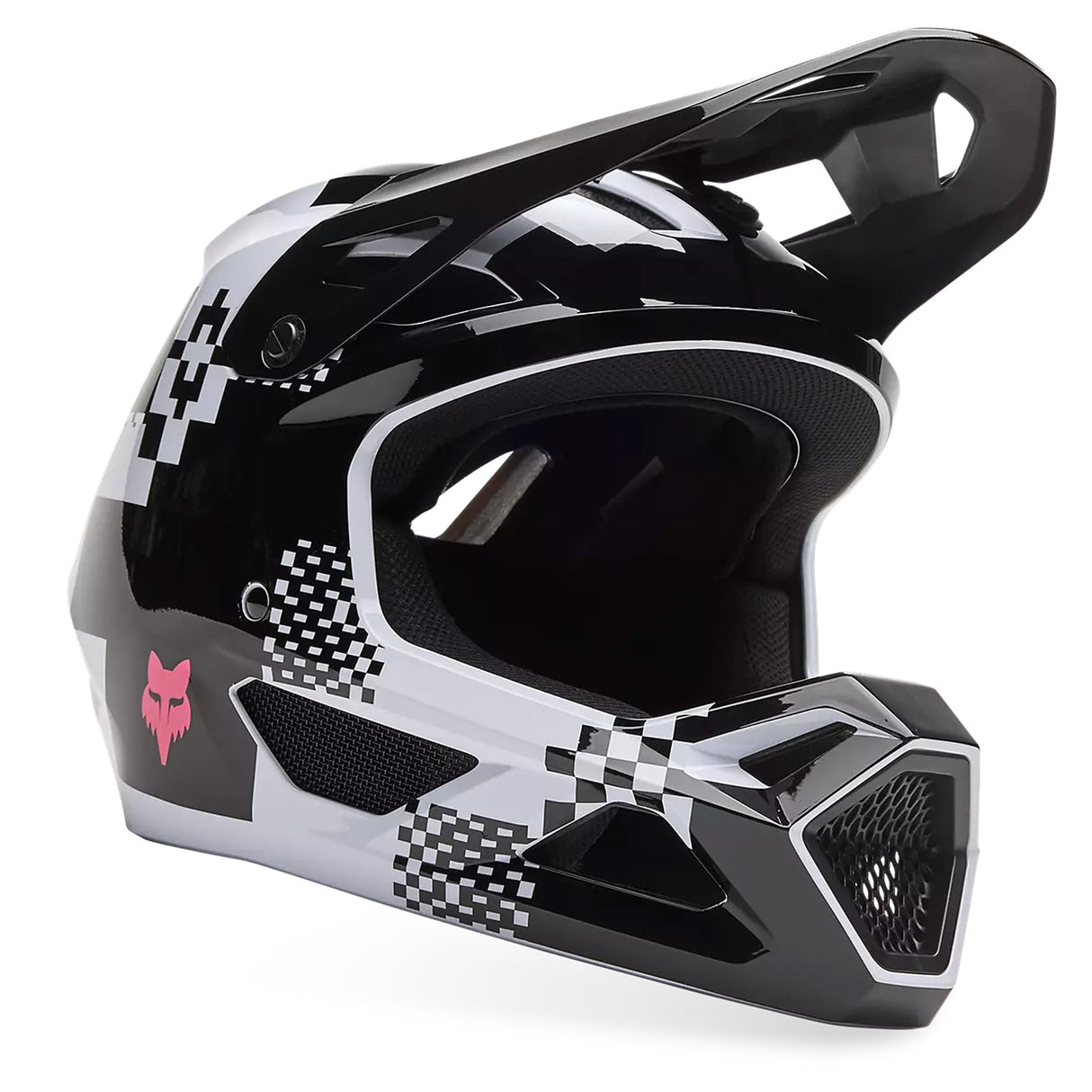 Casco Fox Rampage Digi Image - Bianco nero Fox