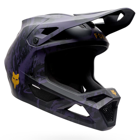 Helmet Fox Rampage Image Print - Purple