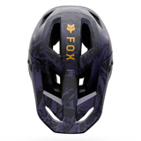 Helmet Fox Rampage Image Print - Purple