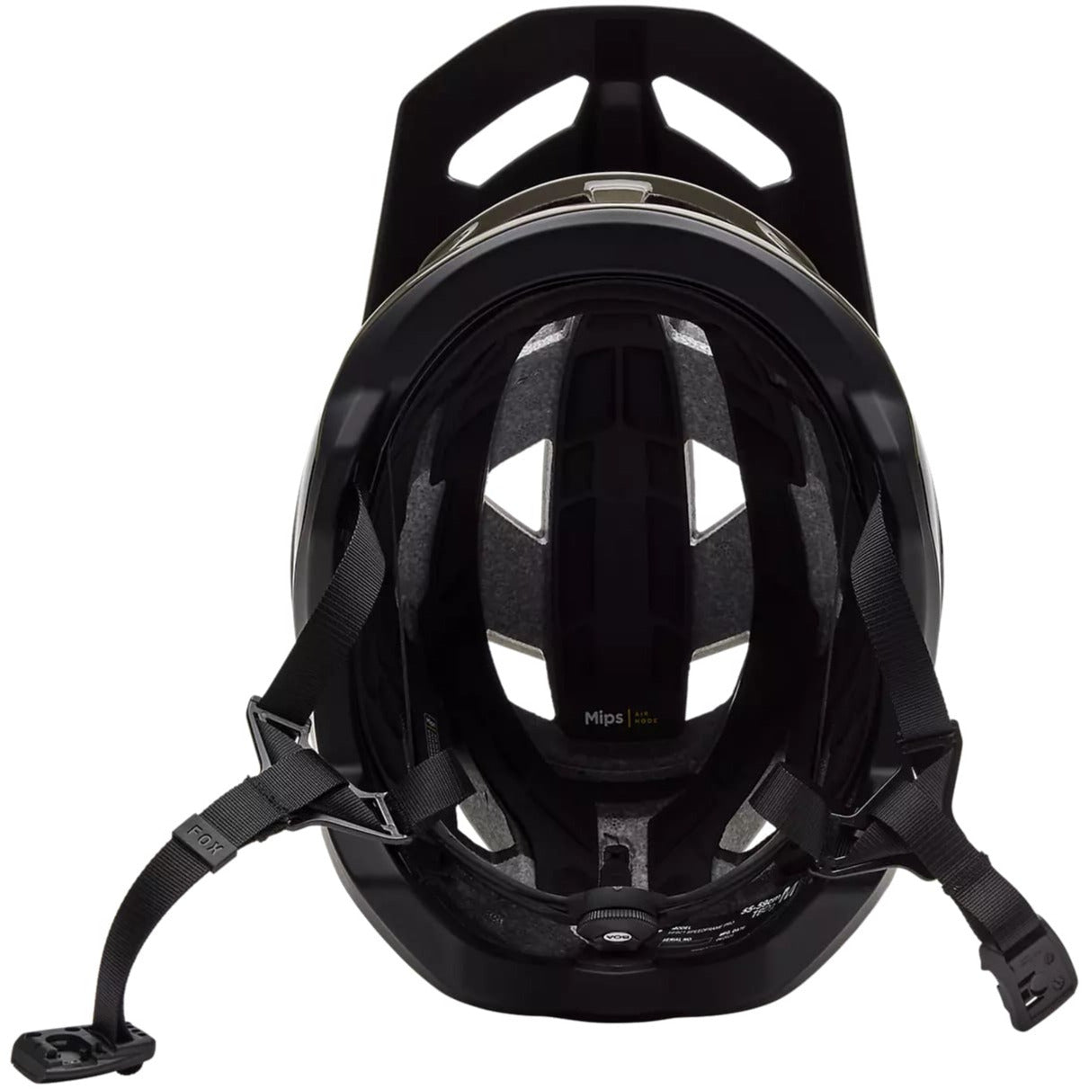Fox Speedframe Pro Backfade Helm - Schwarz