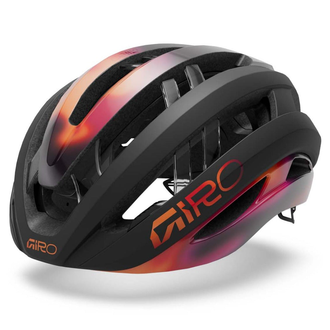 giro fahrradhelm orange Helm Giro Aries Spherical - Schwarz Orange