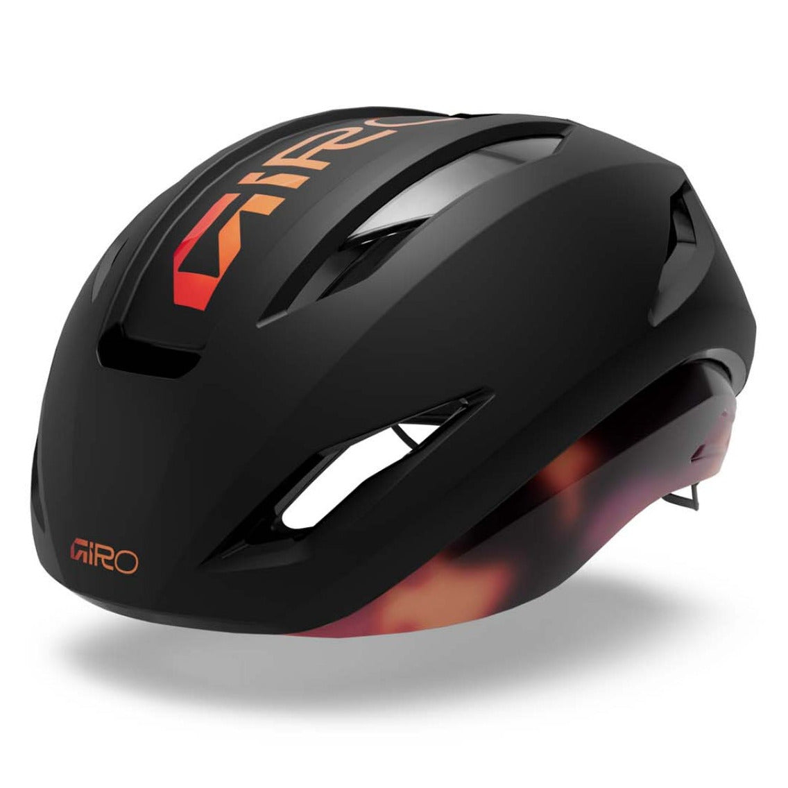giro eclipse spherical fahrradhelm Helm Giro Eclipse Pro Spherical - Schwarz Orange