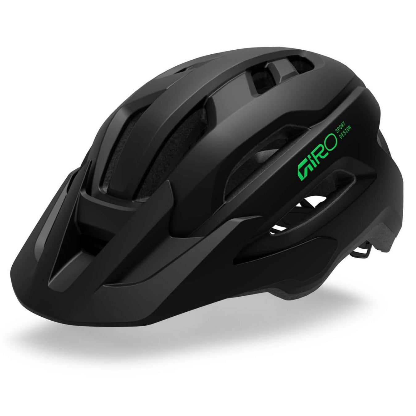 giro fahrrad helme Helm Giro Fixture 2 - Schwarz Grün