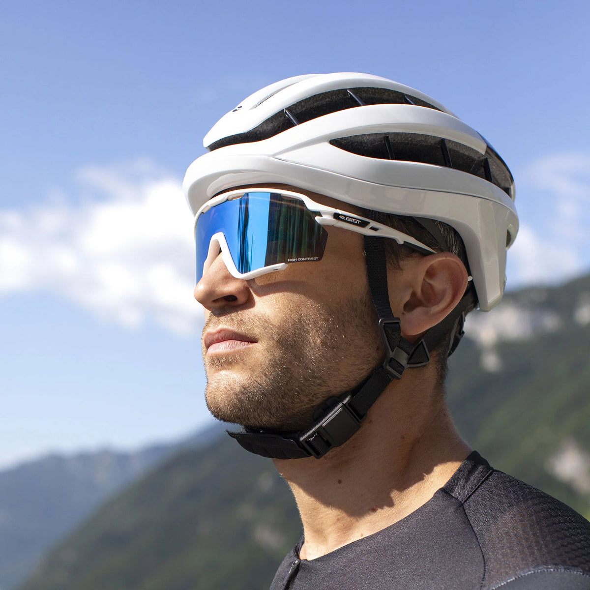 Casco Gist Rapido - Bianco lucido