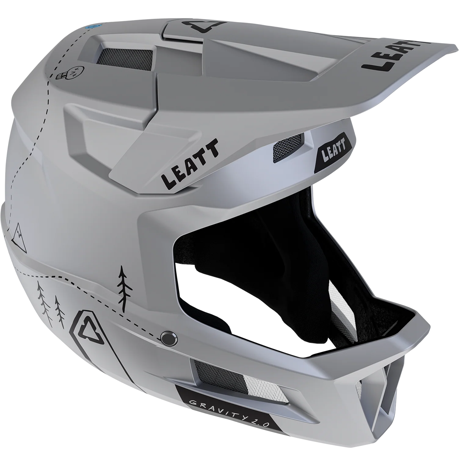 Leatt Gravity 2.0 MTB Helmet Grey M