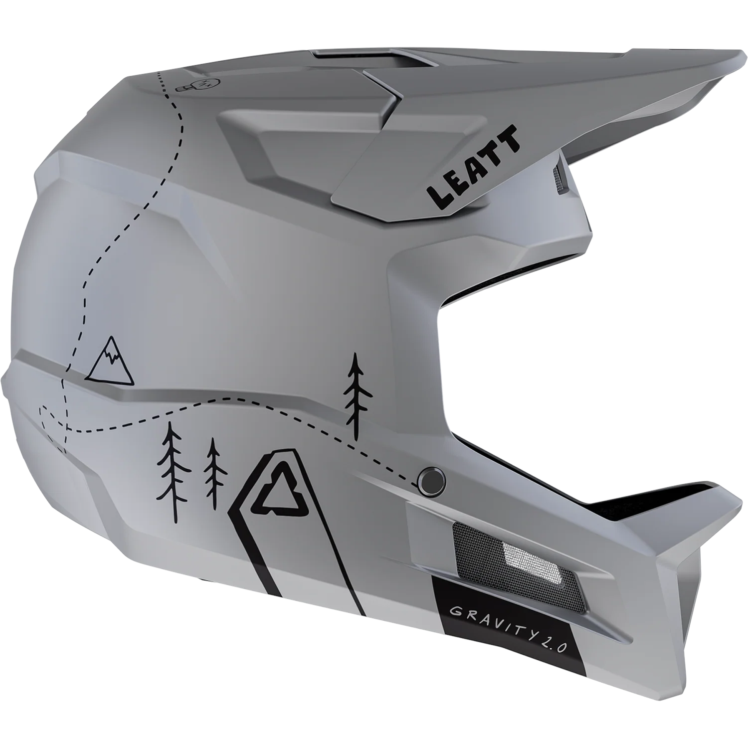 Leatt Gravity 2.0 MTB Helmet Grey M