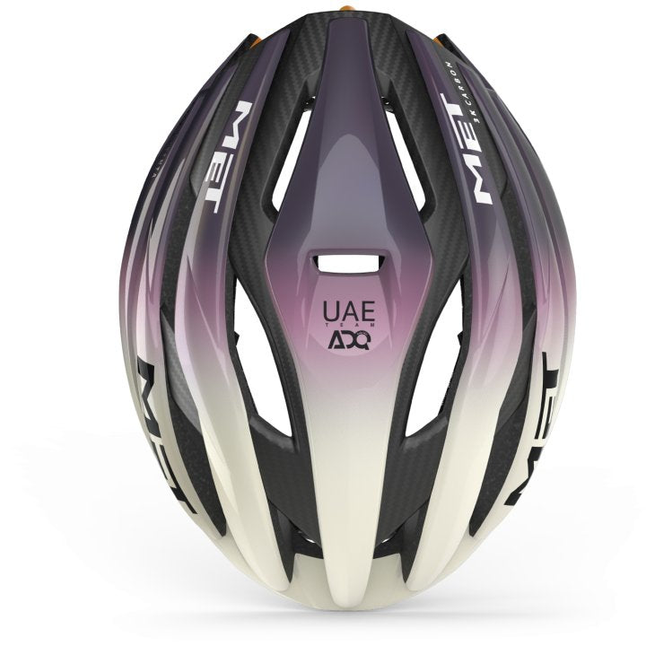 Casco de ciclismo, marca Met Trenta 3K Carbon Mips UAE Team ADQ Edition Casco de ciclismo, marca Met Trenta 3K Carbon Mips UAE Team ADQ Edition